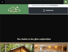 Tablet Screenshot of normandie-gites.com